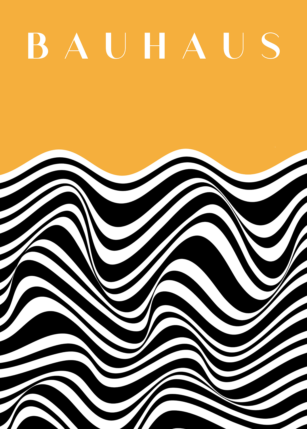 Ondas y amarillo