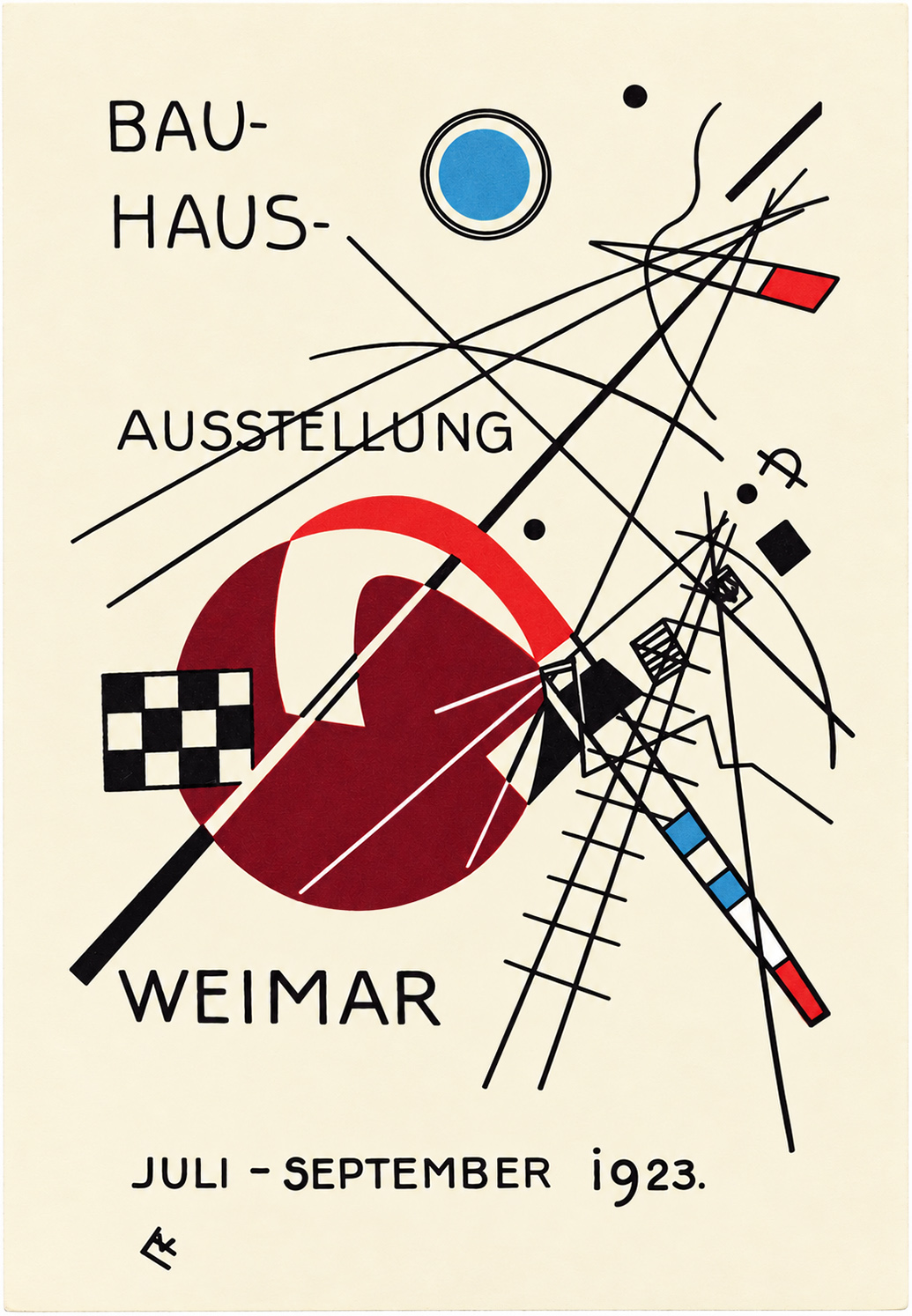 Tarjeta 03 · Bauhaus 1923