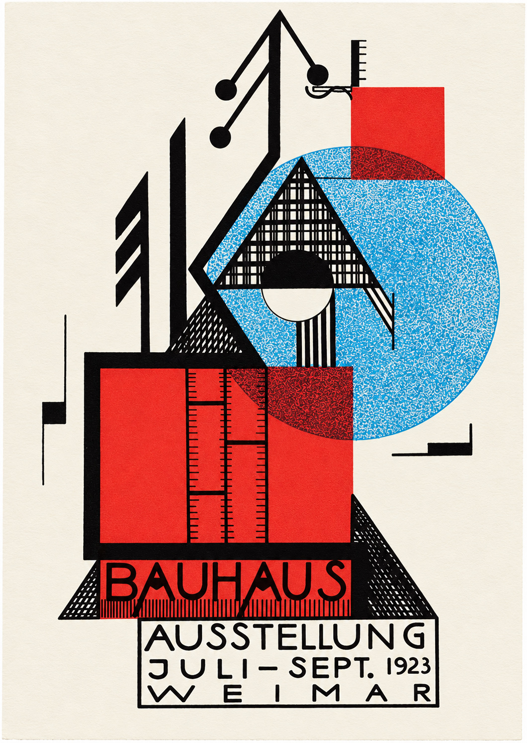 Tarjeta 09 · Bauhaus 1923