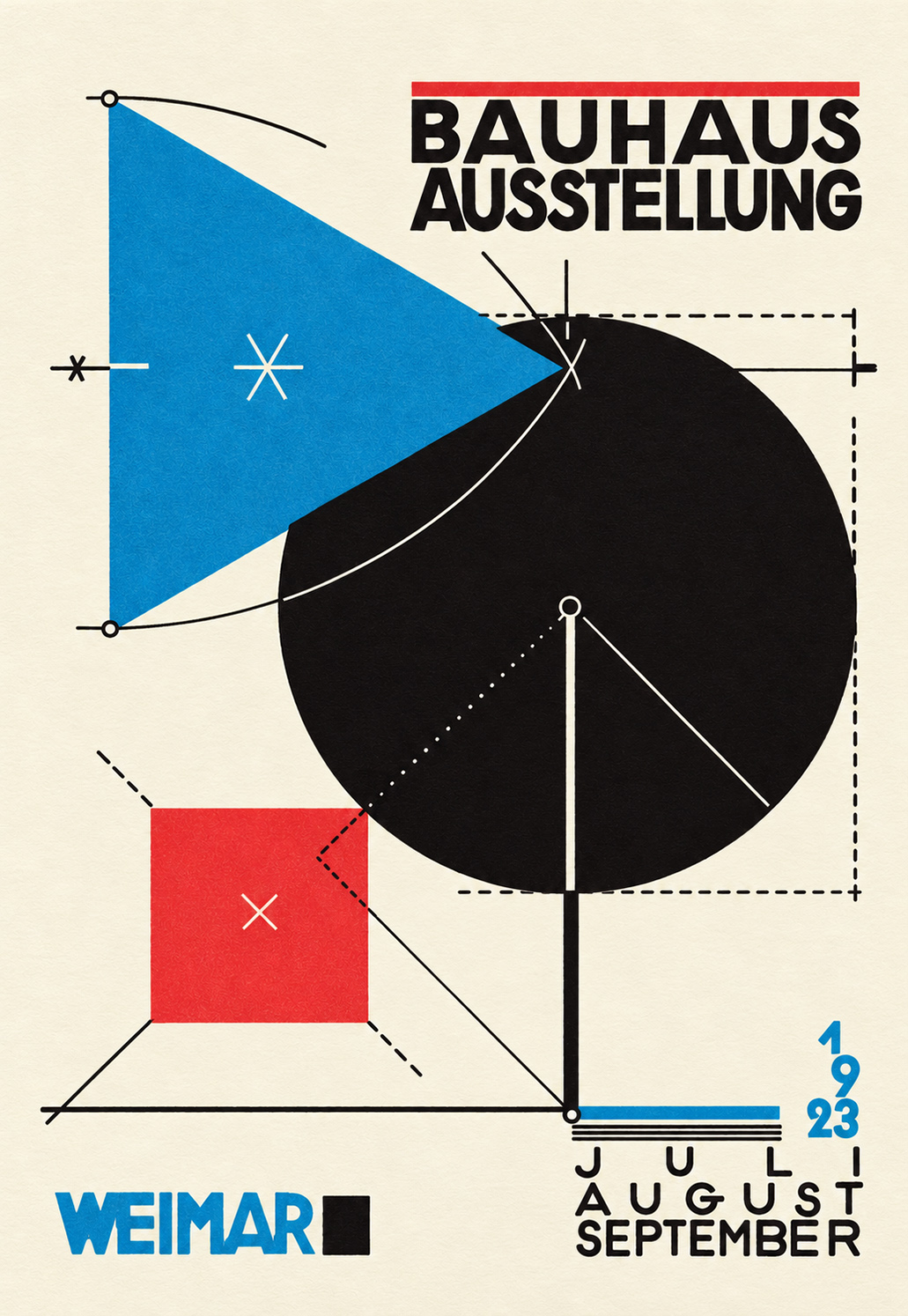 Tarjeta 11 · Bauhaus 1923