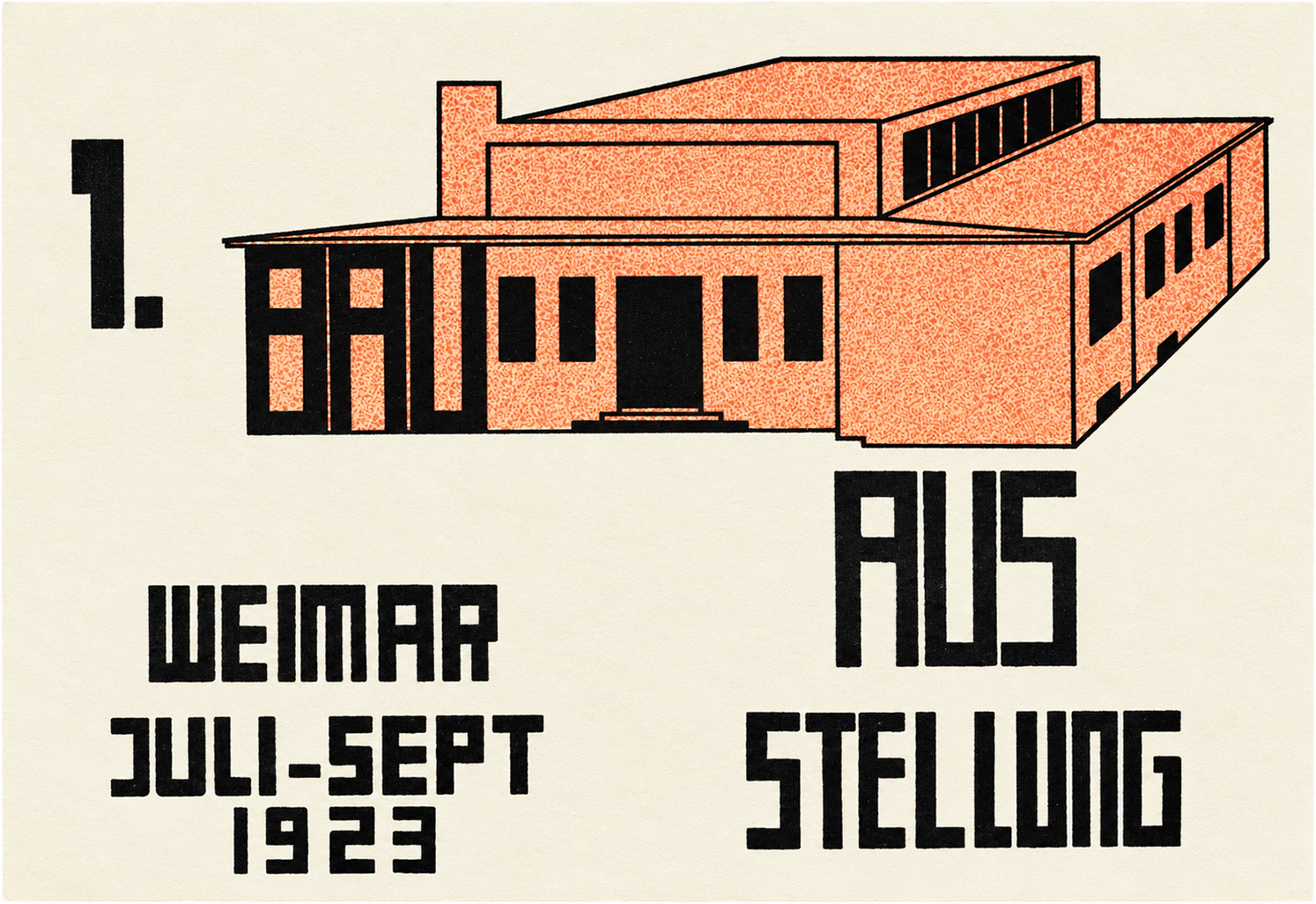 Tarjeta 13 · Bauhaus 1923