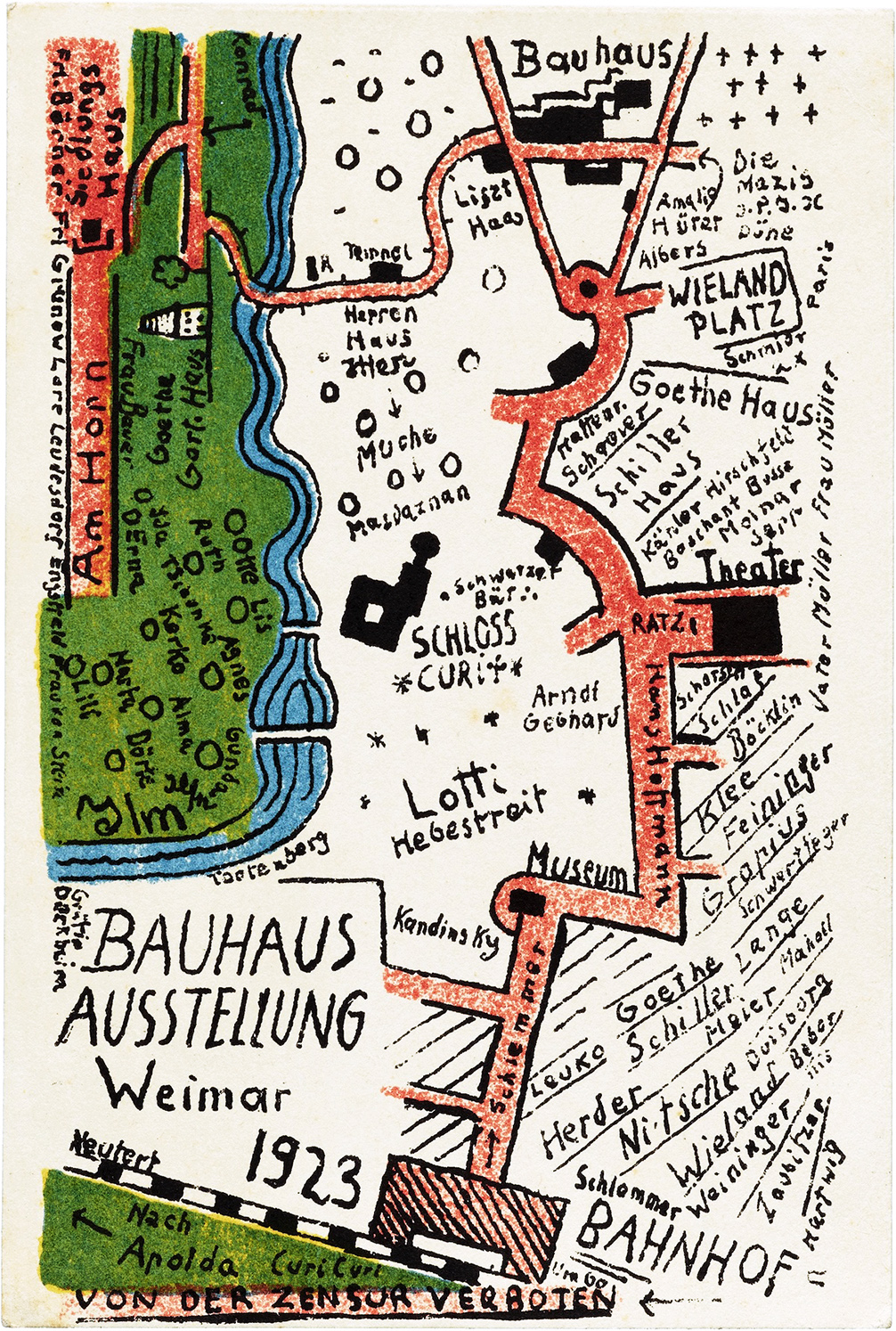Tarjeta 19 · Bauhaus 1923