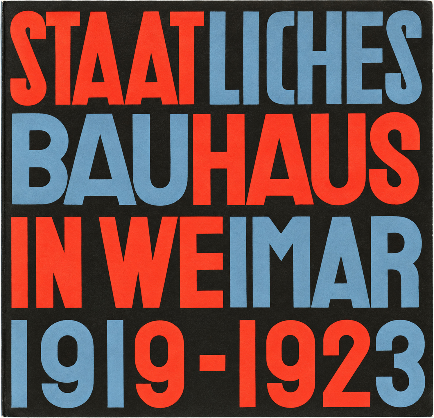 Cubierta · Bauhaus 1919–1923