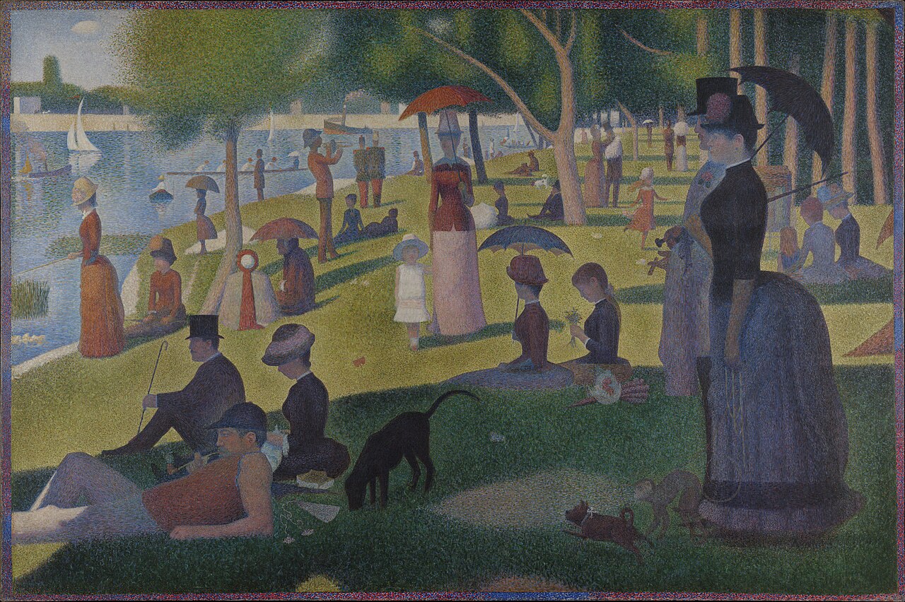 Una tarde de domingo en la isla de la Grande Jatte