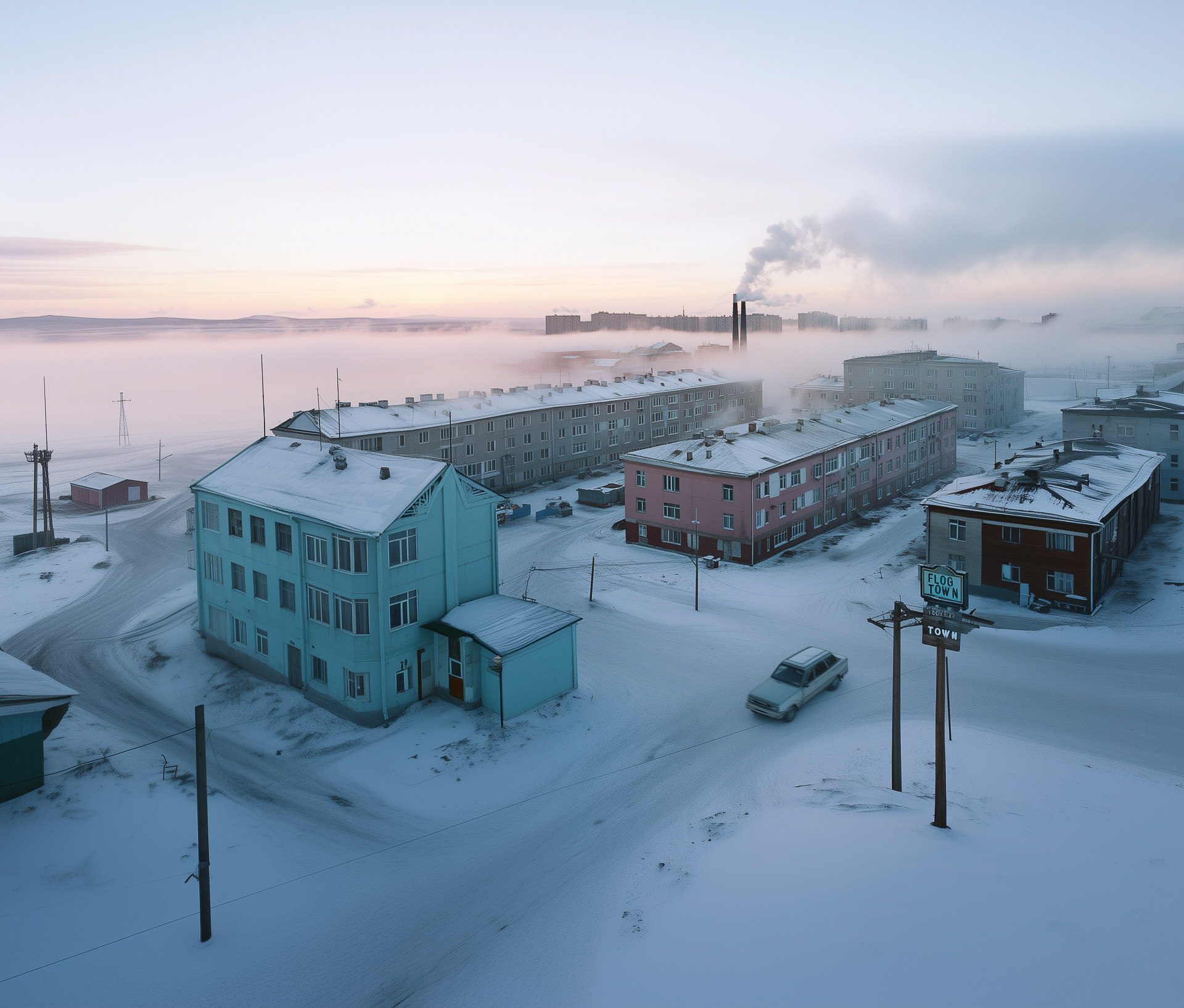 Flog Town: Vida en las Sombras – Art by NOT True